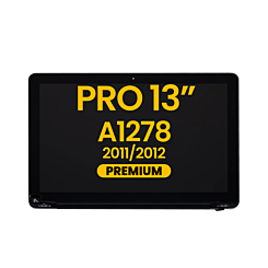 LCD Assembly for MacBook Pro Unibody 13" (A1278 / Early 2011 / Late 2011 / Mid 2012) (ALL COLORS) (Premium)