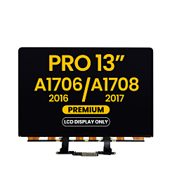 LCD Display Only (Premium) for MacBook Pro 13" with Touch Bar (A1706 / A1708 / Late 2016 / Mid 2017)