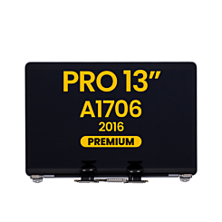 LCD Assembly (SPACE GRAY) (Premium) for MacBook Pro 13" with Touch Bar / Pro 13" (A1706 / Late 2016)