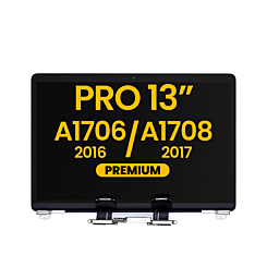 LCD Assembly (SILVER) (Premium) for MacBook Pro 13" with Touch Bar / Pro 13" (A1706 / Late 2016) (A1708 / Mid 2017)
