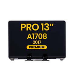 LCD Assembly (SPACE GRAY) (Premium) for MacBook Pro 13" (A1708 / Mid 2017)