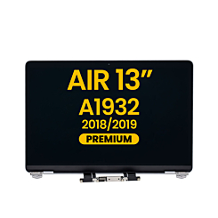 LCD Assembly (SILVER) (Premium) for MacBook Air 13" Retina (A1932 / Late 2018 / Early 2019)