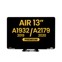 LCD Assembly (SPACE GRAY) (Premium) for MacBook Air 13" Retina (A1932 / Mid 2019) (A2179 / Early 2020)