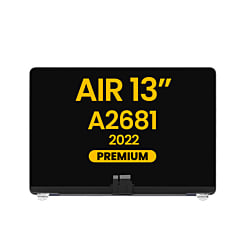 LCD Assembly (MIDNIGHT) (Premium) for MacBook Air 13" (A2681 / Mid 2022)