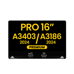 LCD Assembly (SPACE BLACK) (Premium) for MacBook Pro 16" (M4) (A3403 Late 2024 / A3186)