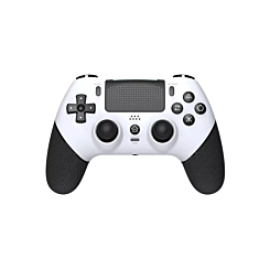 Wireless Double Motor Vibration Controller (WHITE) for PlayStation 4 / PC (Only Ground Shipping)