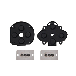 Left Right Rubber Conductive D-Pad Buttons Set for PlayStation Portable PSP 1000 (4 Piece Set)