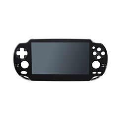 Screen Replacement with Bracket for PlayStation Vita 1000 (BLACK)