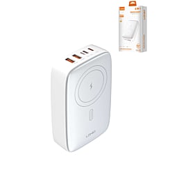 LDNIO Q4010 2x USB A+ 2x USB C Desktop + Wireles Charger (140W) (SILVER) (Only Ground Shipping)