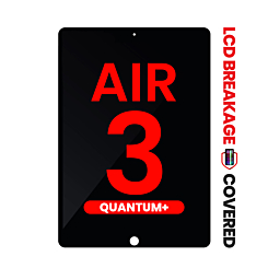 Quantum+ iPad Air 3 LCD Assembly (BLACK) (Exclusive LCD Breakage Warranty)