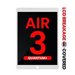 Quantum+ iPad Air 3 LCD Assembly (WHITE) (Exclusive LCD Breakage Warranty)