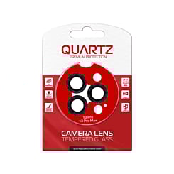 Purchase the QUARTZ HD Tempered Glass with Iced Out Square Camera Lens for iPhone 13 Pro Max 13 Pro Back Camera BLACK.
