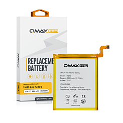 QMAX Pro Replacement Battery for Motorola Z4 (3600 mAh) (KZ40) (Only Ground Shipping)