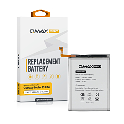 QMAX Pro Replacement Battery for Galaxy Note 10 Lite (4500 mAh) (EB-BN770ABY) (Only Ground Shipping)