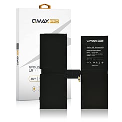 QMAX Replacement Battery for iPad Pro 12.9 (5th Gen / 2021) / (6th Gen (2022) (10556 mAh) (Only Ground Shipping)