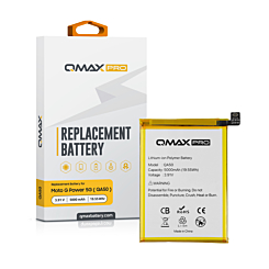QMAX Pro Replacement Battery for Motorola G Power 5G (XT2415) / G55 5G (XT-2435) (5000 mAh) (QA50) (Only Ground Shipping)