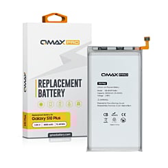 QMAX Pro Replacement Battery for Galaxy S10 Plus (4000 mAh) (EB-BG975ABU) (Only Ground Shipping)