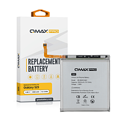 QMAX Pro Replacement Battery for Galaxy S23 (3900 mAh) (EB-BS912ABY) (Only Ground Shipping)