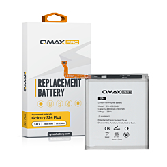 QMAX Pro Replacement Battery for Galaxy S24 Plus (4900 mAh) (EB-BS926ABY) (Only Ground Shipping)