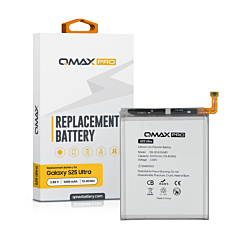 QMAX Pro Replacement Battery for Galaxy S25 Ultra (5000 mAh) (EB-BS938ABY) (Only Ground Shipping)