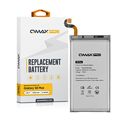 QMAX Pro Replacement Battery for Galaxy S8 Plus (3500 mAh) (EB-BG955ABE) (Only Ground Shipping)