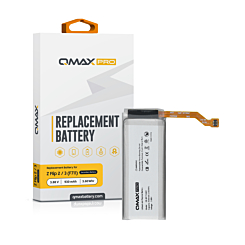 QMAX Pro Secondary Battery for Galaxy Z Flip 3 F711 (930 mAh) (EB-BF712ABY) (Only Ground Shipping)