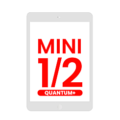Quantum+ iPad Mini 1 / Mini 2 Digitizer Assembly (WHITE) (Home Button and IC Chip Pre-Installed)