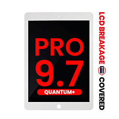 Quantum+ iPad Pro 9.7 LCD Assembly (WHITE) (Exclusive LCD Breakage Warranty)