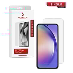 QUARTZ Clear Tempered Glass for Galaxy A54 5G (A546 / 2023) (Single Pack)
