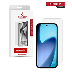 QUARTZ Clear Tempered Glass for Google Pixel 9A (Single Pack)