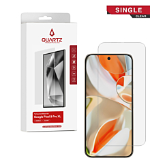 QUARTZ Clear Tempered Glass for Google Pixel 9 Pro XL (Single Pack)