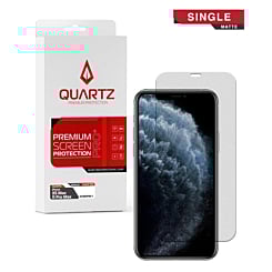 QUARTZ Matte Tempered Glass for iPhone XS Max / 11 Pro Max (Single Pack)