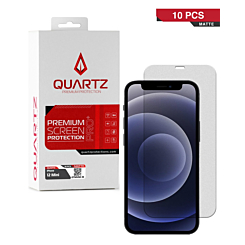 QUARTZ Matte Tempered Glass for iPhone 12 Mini (Pack of 10)