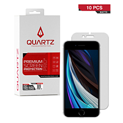 QUARTZ Matte Tempered Glass for iPhone 8 Plus / 7 Plus / 6s Plus / 6 Plus (Pack of 10)