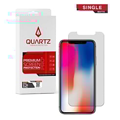 QUARTZ Matte Tempered Glass for iPhone X / XS / 11 Pro (Single Pack)