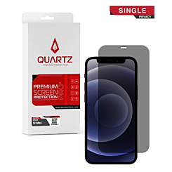 QUARTZ Privacy Tempered Glass for iPhone 12 Mini (Single Pack)