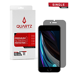 QUARTZ Privacy Tempered Glass for iPhone 8 Plus / 7 Plus / 6s Plus / 6 Plus (Single Pack)