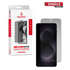 QUARTZ Privacy Tempered Glass for Galaxy S25 FE (Single Pack)