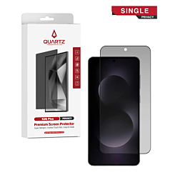 QUARTZ Privacy Tempered Glass for Galaxy S26 Plus (Single Pack)