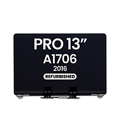 LCD Assembly (SPACE GRAY) (Refurbished) for MacBook Pro 13" with Touch Bar / Pro 13" (A1706 / Late 201