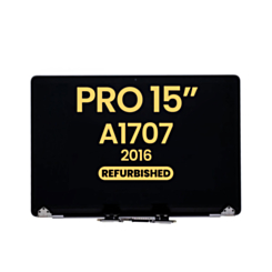 LCD Assembly (SPACE GRAY) (Refurbished) for MacBook Pro 15" with Touch Bar (A1707 / Late 2016)