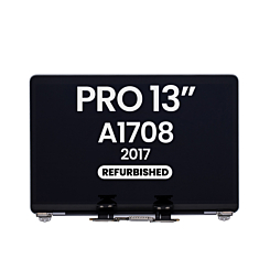 LCD Assembly (SPACE GRAY) (Refurbished) for MacBook Pro 13" (A1708 / Mid 2017)