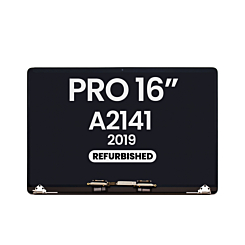 LCD Assembly (SILVER) (Refurbished) for MacBook Pro 16" (A2141 / Mid 2019)