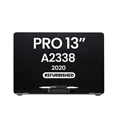 LCD Assembly (SILVER) (Refurbished) for MacBook Pro 13" (A2338 / Late 2020) (M1 / M2