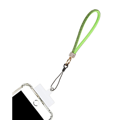 Diamond Bracelet Phone Lanyard Wristbands - GREEN (Only Ground Shipping)