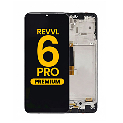 LCD Assembly with Frame for T-Mobile Revvl 6 Pro (Premium)