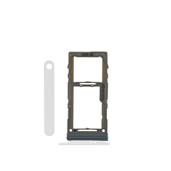 Order the single SIM card tray for Galaxy Note 20 Ultra 5G in Mystic White.
