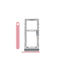 Grab wholesale deals on the Dual SIM Card Tray for Galaxy S20 Ultra, S20 Plus, and S20 in Cloud Pink.