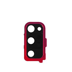 Buy the back camera lens with bracket for the Galaxy S20 in Auro Red.