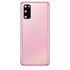 Buy the back glass with camera lens for the Galaxy S20 US and International version, Service Pack, in Cloud Pink.